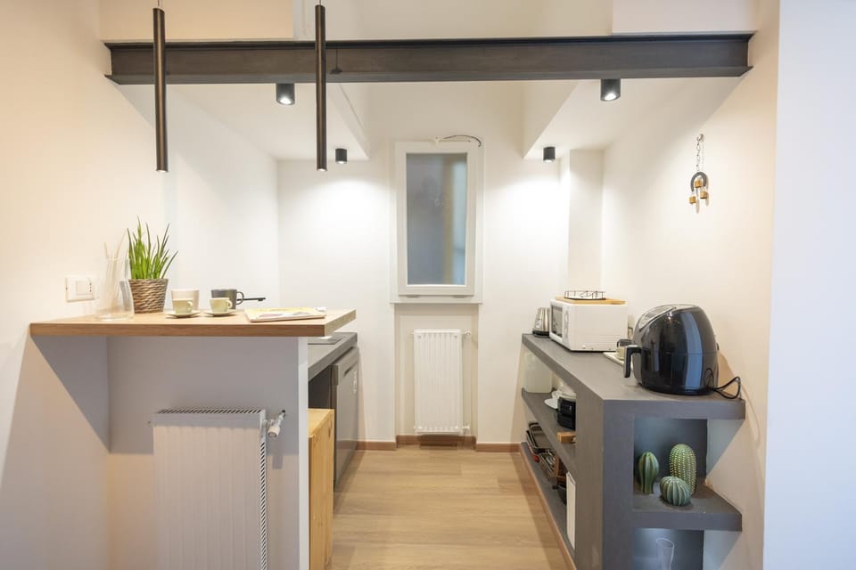 Kitchen or kitchenette, kitchen