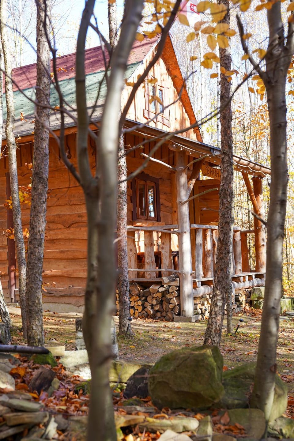 Domek Baby Jagi Prawdziwy Survival House in Poland