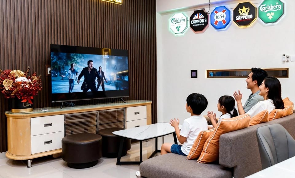 Family & Party houes - Free Kids Play Castle - JB Apartment in Johor Bahru