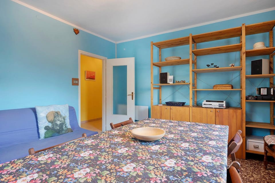 Property building, Living room, Bedroom