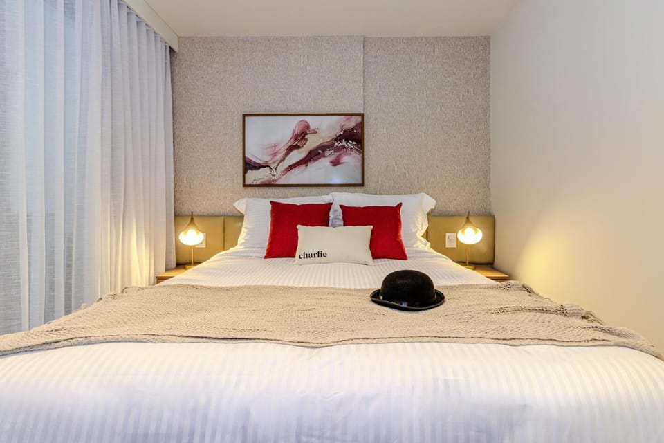 Bed, Day, Decorative detail, Bedroom