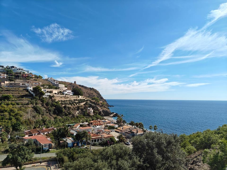 Day, Natural landscape, View (from property/room), Mountain view, Sea view