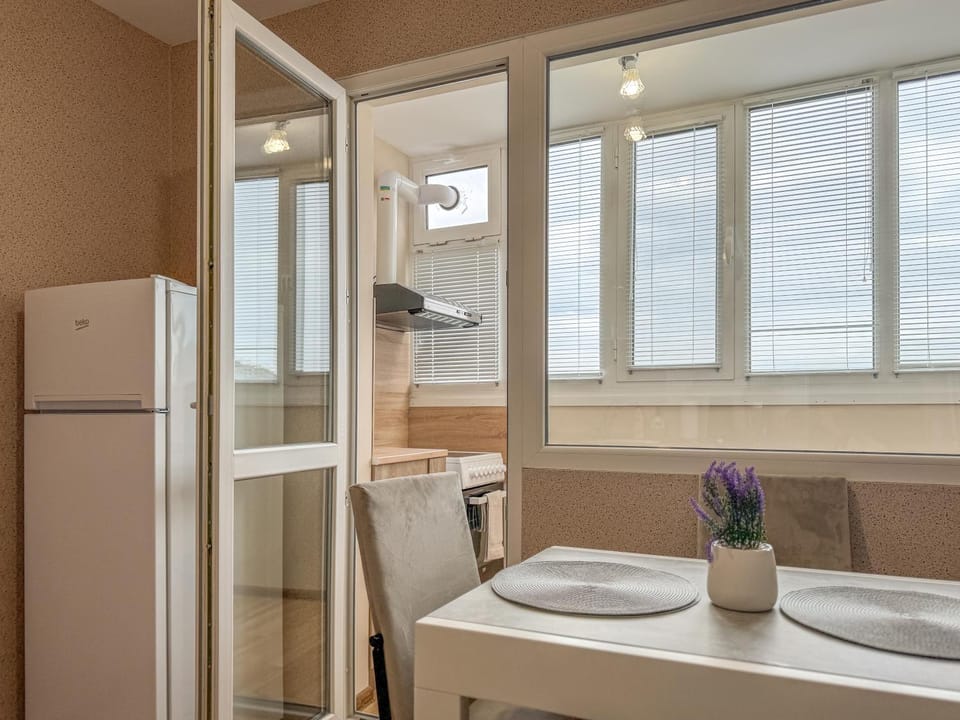 Kitchen or kitchenette, Dining area, oven