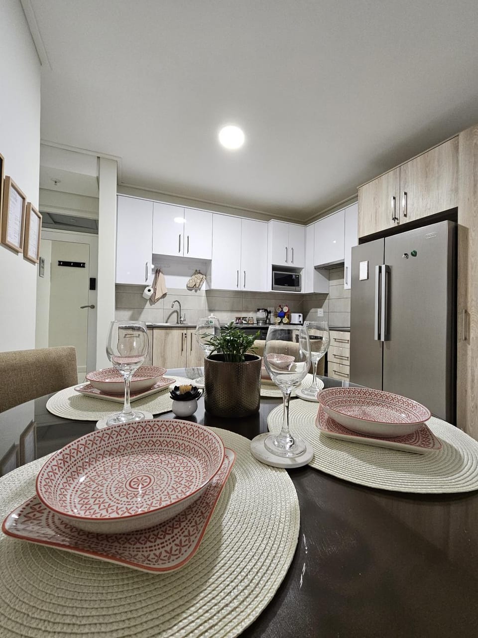 Kitchen or kitchenette, Dining area, dishwasher, oven, stove