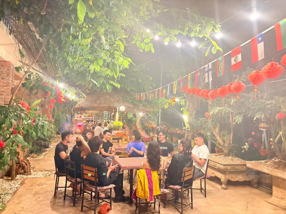 BBQ facilities, Dining area