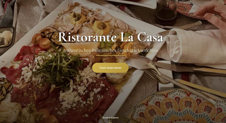 Restaurant/places to eat, Food
