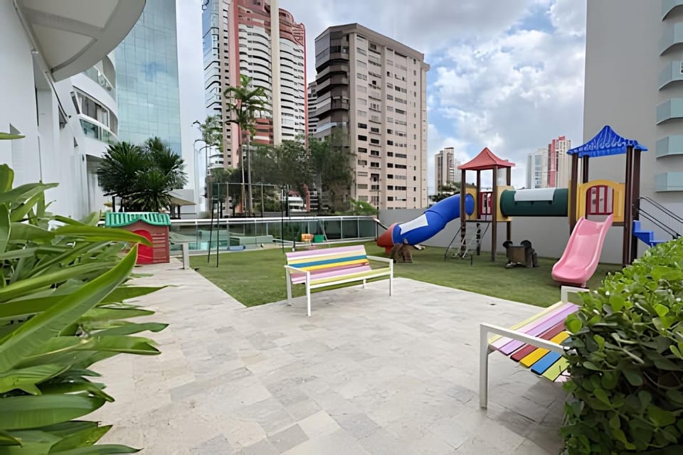 Children play ground, Pool view, Swimming pool