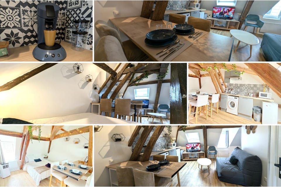 TV and multimedia, Kitchen or kitchenette, Living room, Seating area, Dining area
