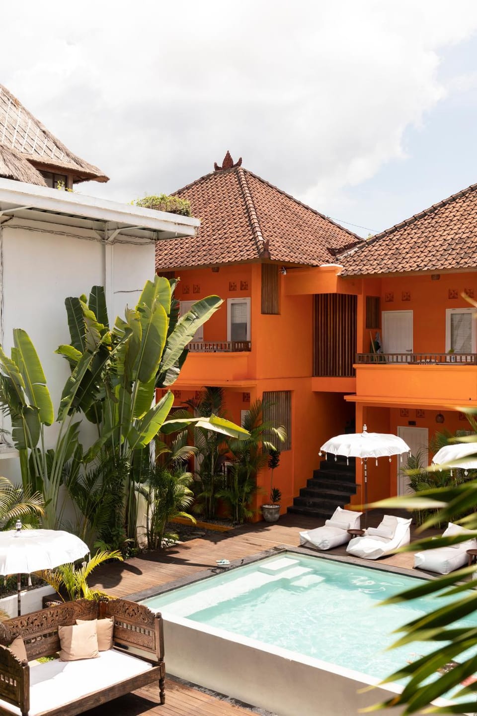Property building, Pool view, Swimming pool