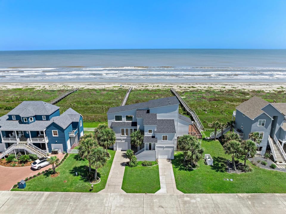 Sandcastle House in Galveston Island