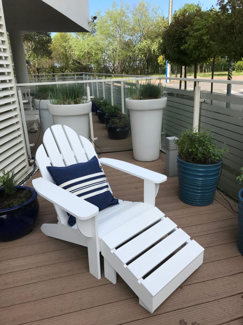 Spring, Day, View (from property/room), Balcony/Terrace, On site, Area and facilities, sunbed