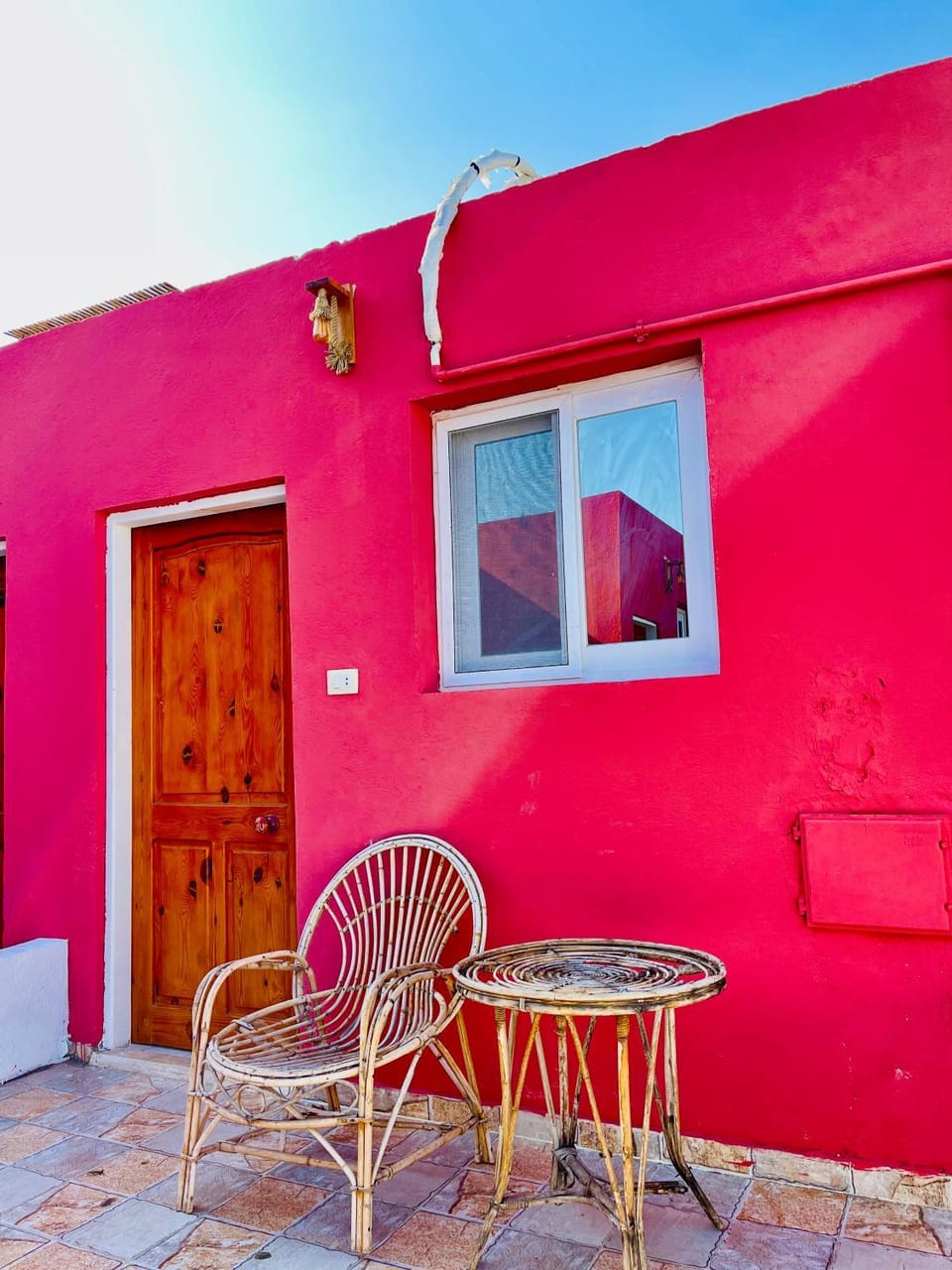Property building, Patio