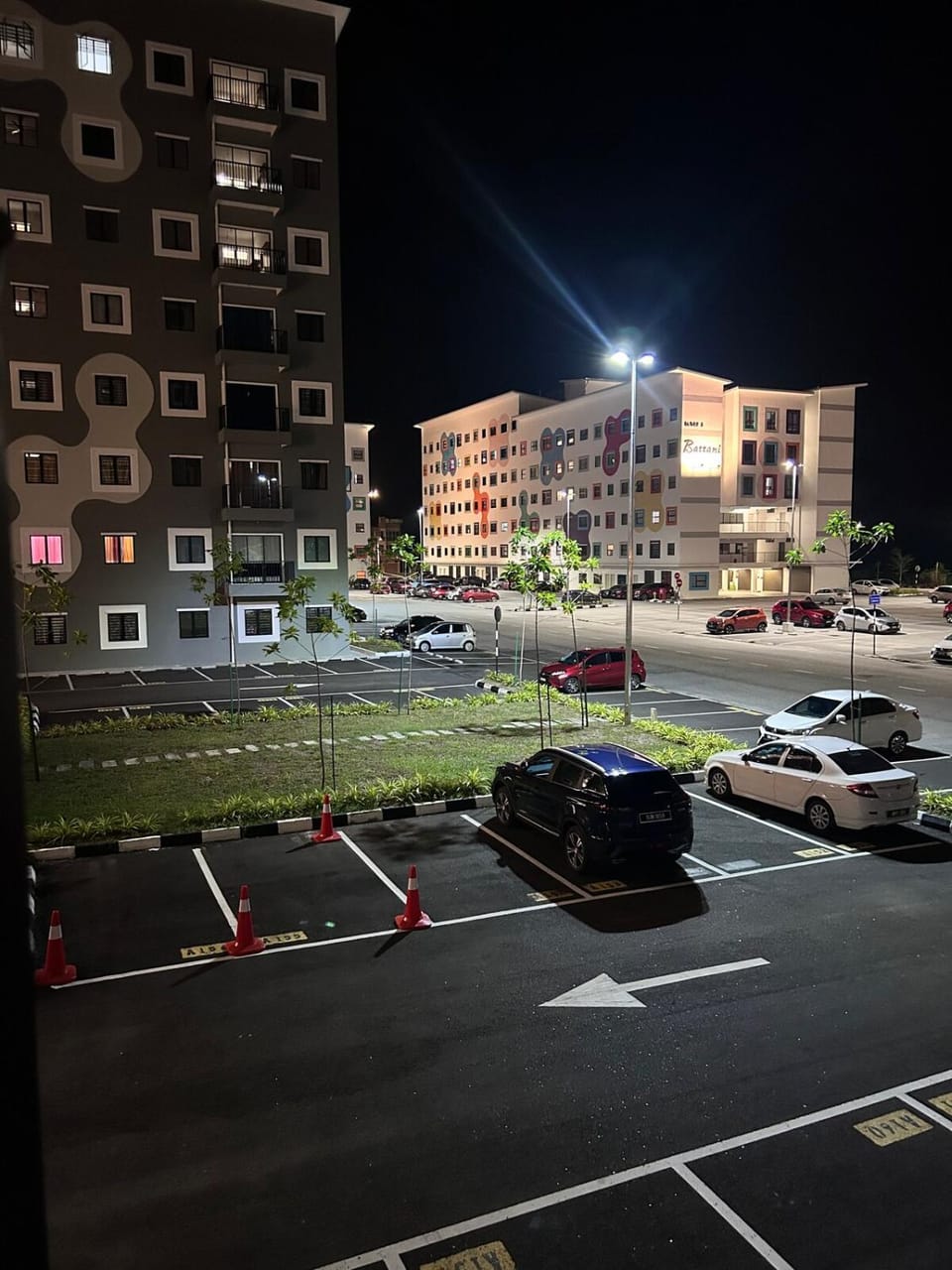Property building, Night