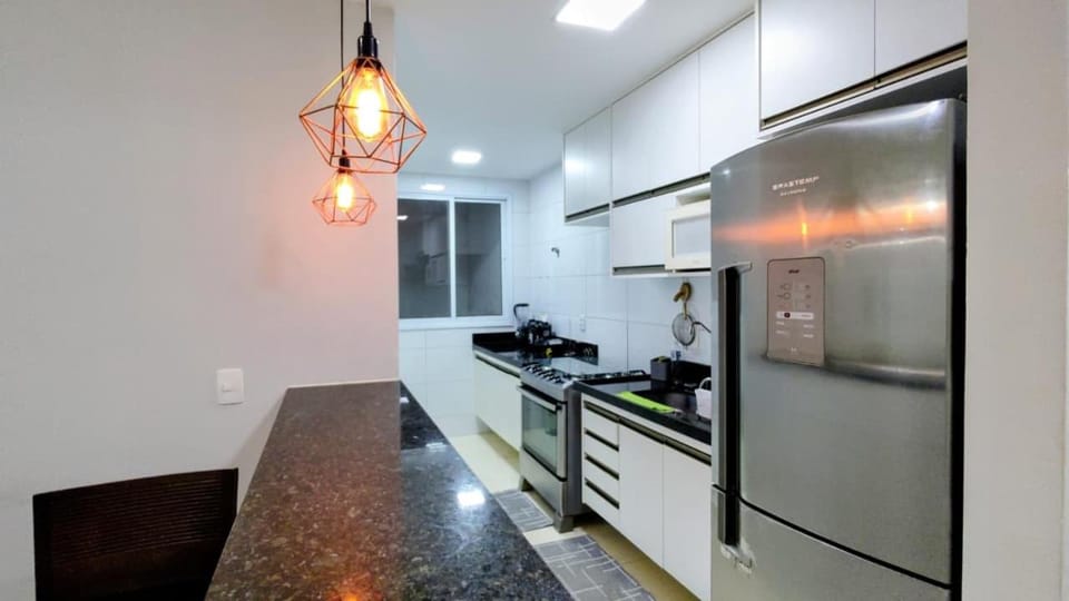 Apartamento para Aluguel Temporada, composto de 02 dormitórios sendo uma suíte na Praia do Morro, Guarapari ES Apartment in Guarapari