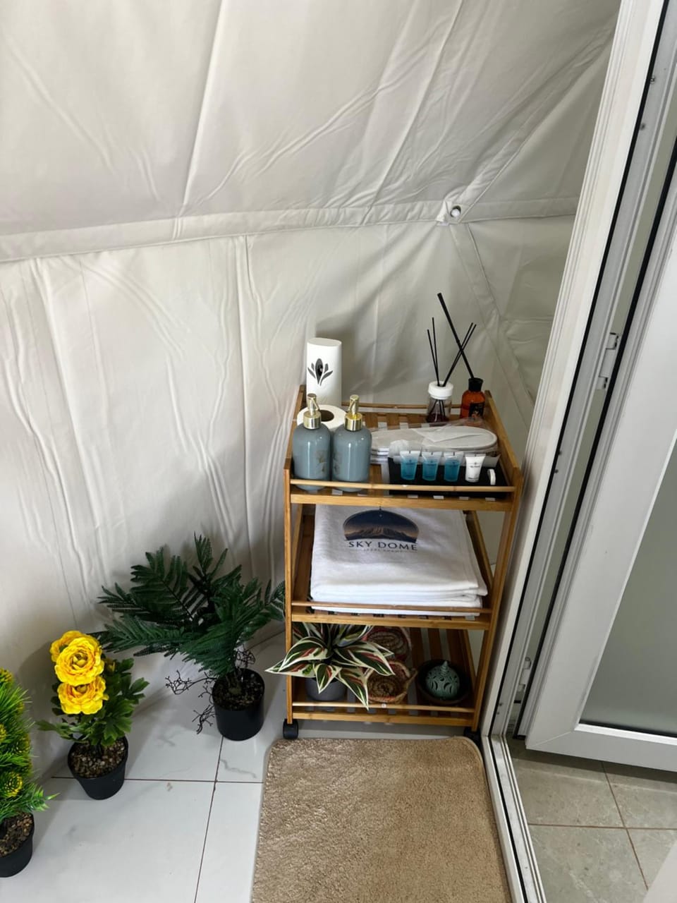قبة سماء جبل شمس - qubat sama jabal shams Luxury tent in Oman