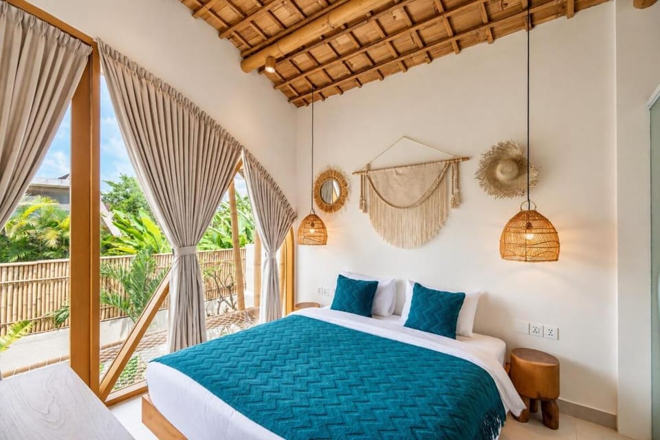 Bed, View (from property/room), Balcony/Terrace, Photo of the whole room, Bedroom