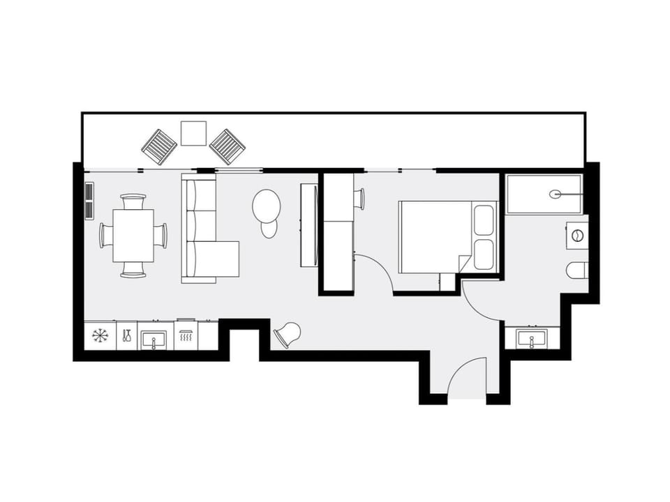 URBAN APARTMENTS Global Premium, 8th floor, No 14 - Air Condition - Balcony - Free Garage Apartment in Poland