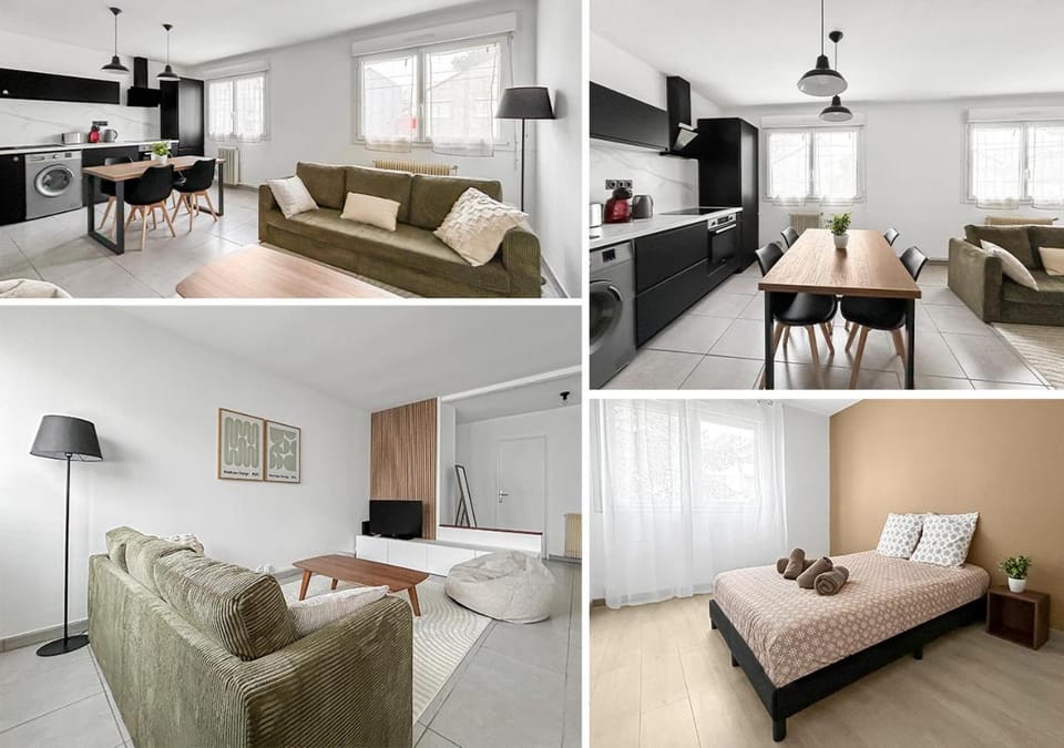 Communal lounge/ TV room, Kitchen or kitchenette, Seating area, Bedroom