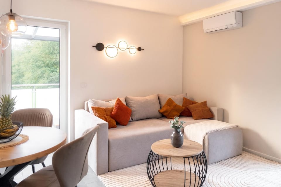 Living room, air conditioner