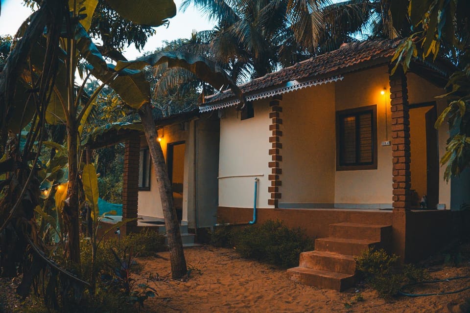 Property building, Garden view