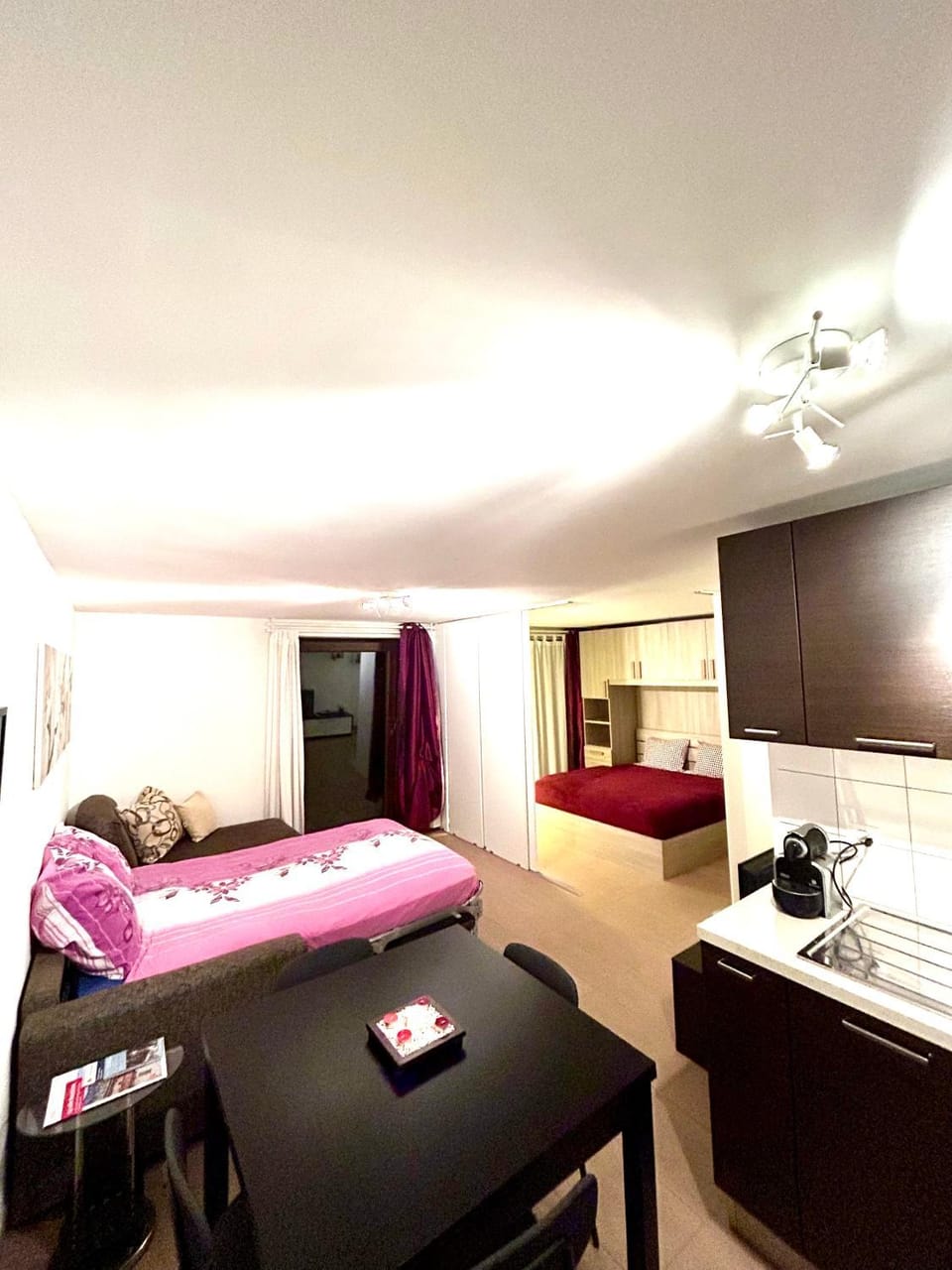 Living room, Bedroom