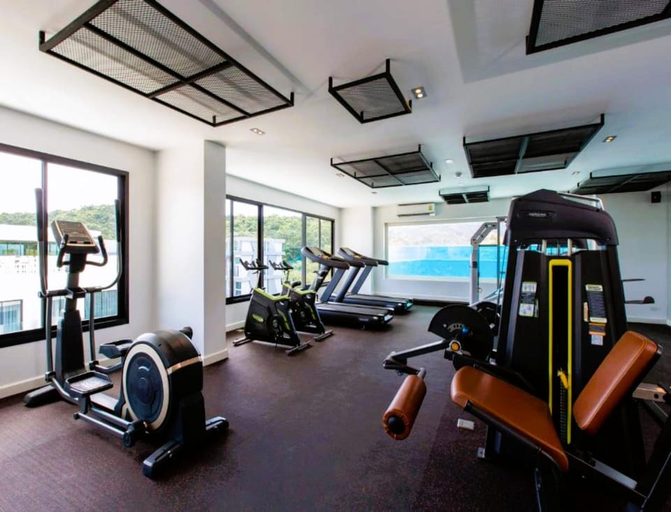 Fitness centre/facilities, Pool view