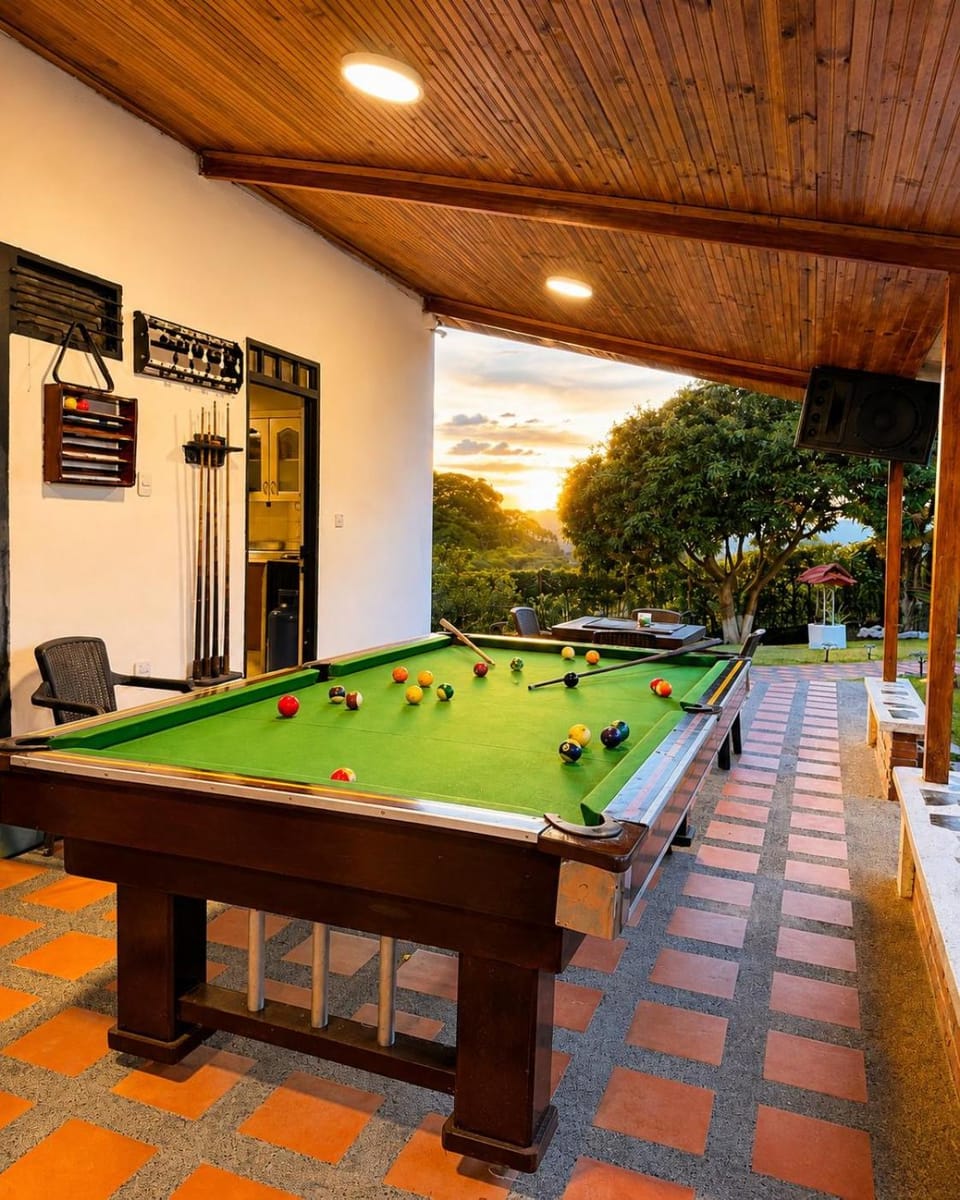 Billiard, Game Room