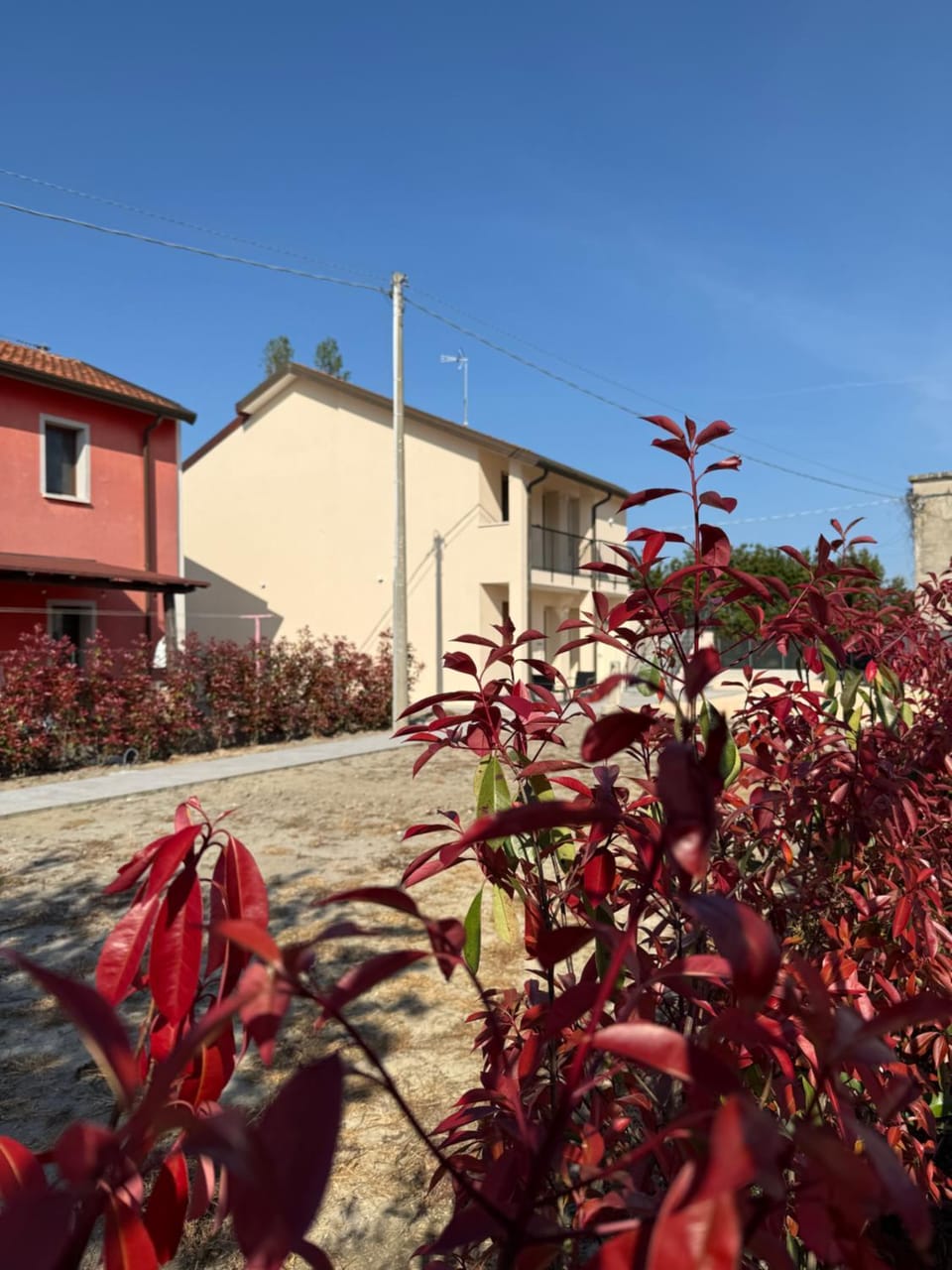 Property building, Garden view