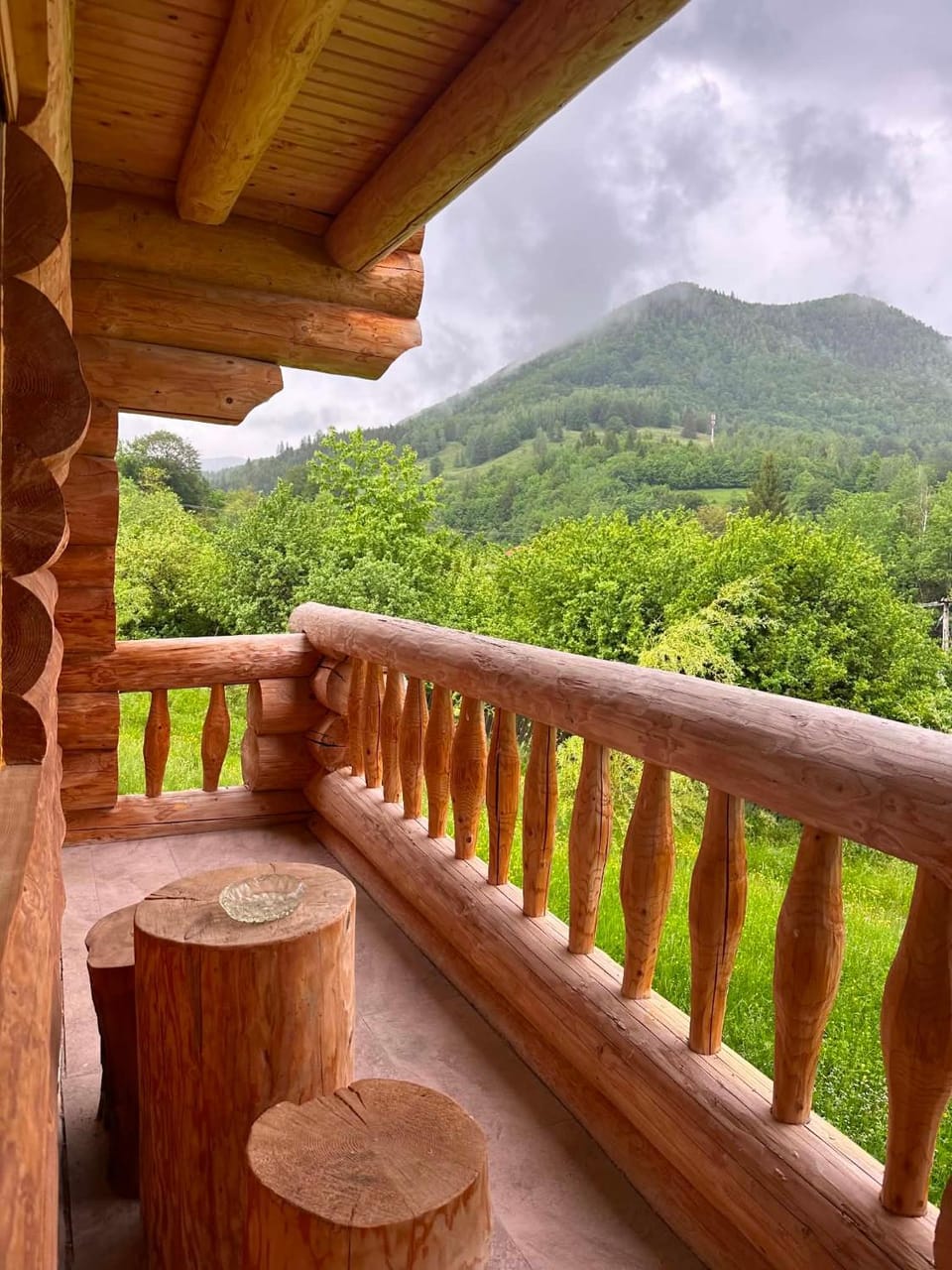 Natural landscape, Balcony/Terrace, Mountain view