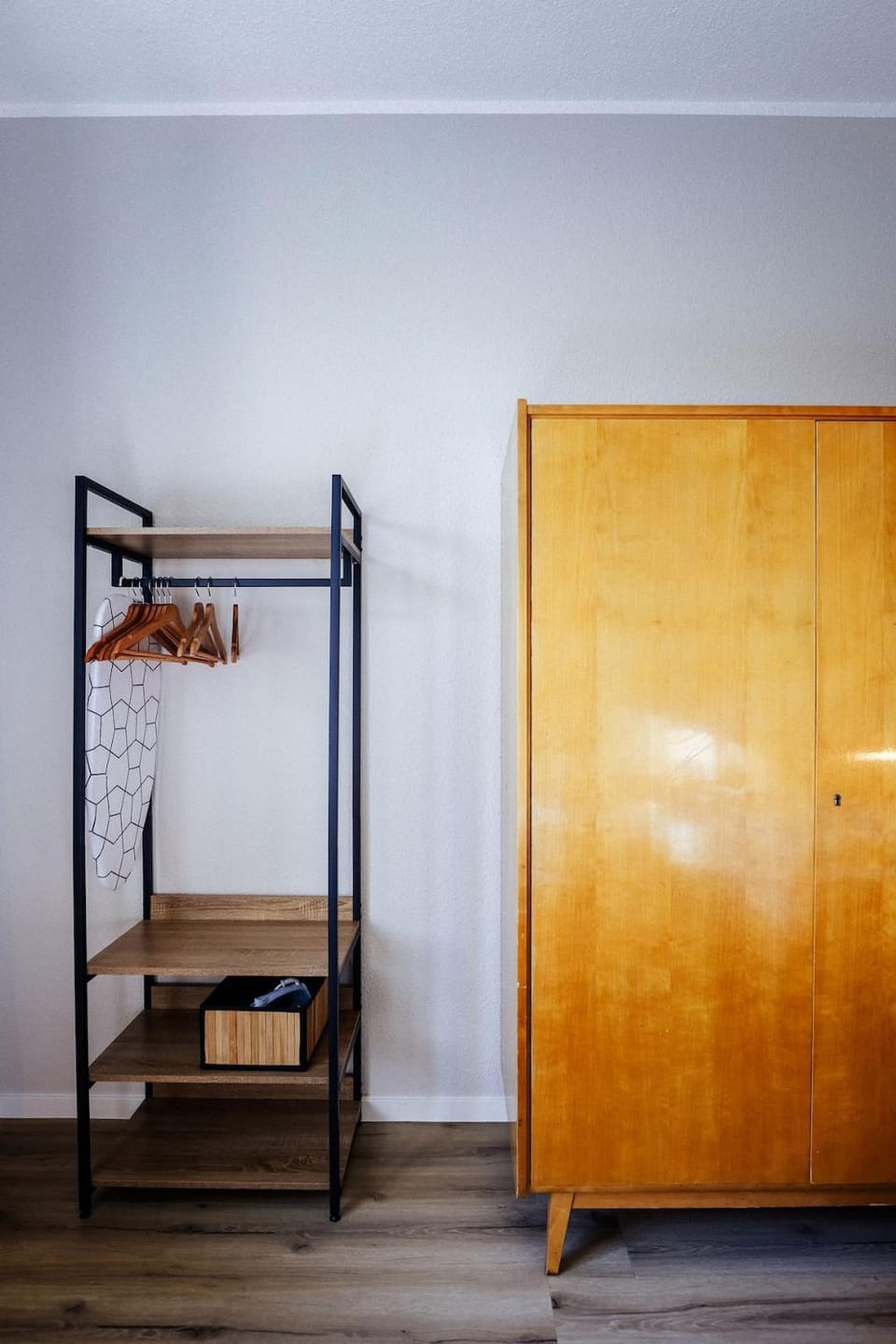 Bed, Photo of the whole room, Bedroom, wardrobe