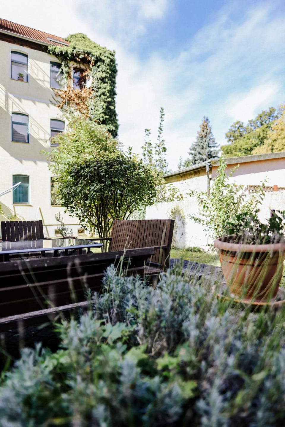 Garden, Balcony/Terrace, Seating area, Garden view