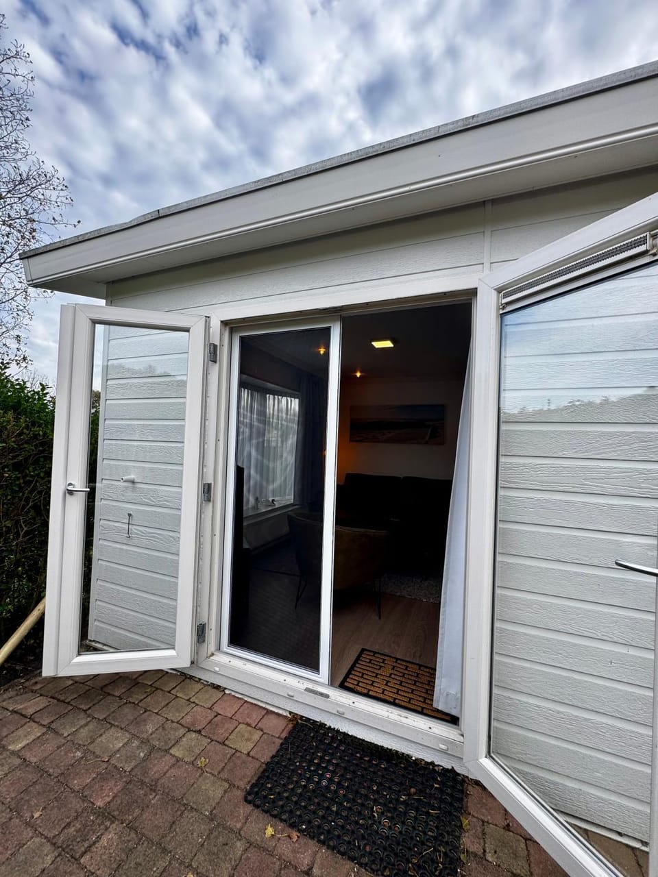 Breskens Chalet am Strandaufgang mit Zaun Haus Nr B025 House in Zeeland, Netherlands