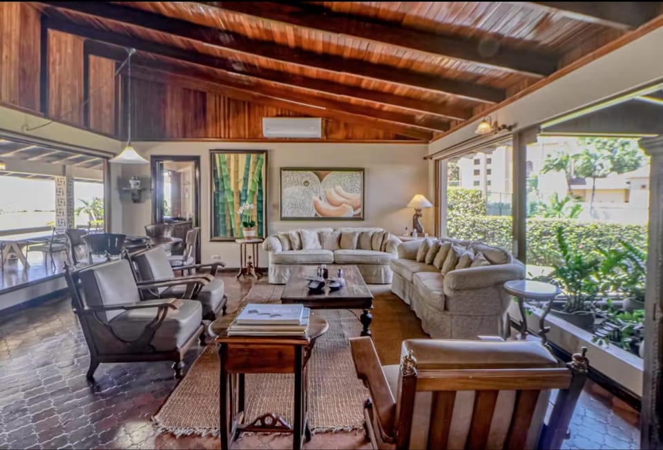 Beachfront Casa Cres | 6BR Luxury Villa with Private Pools, BBQ & Tennis Villa in Alajuela Province