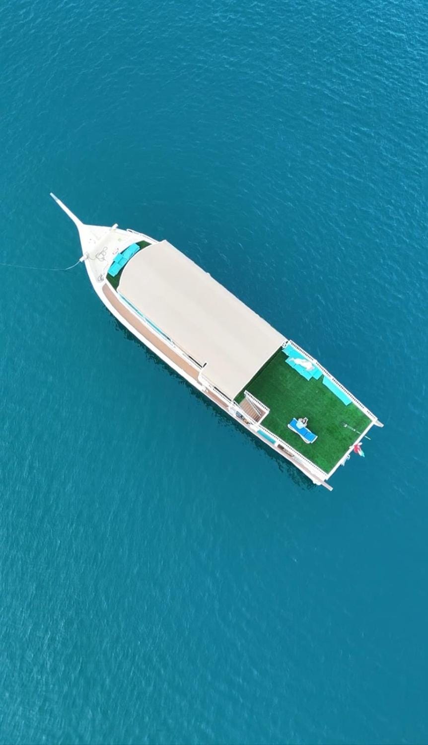 Musandam Starlight Dhow Cruise Docked boat in Ras al Khaimah