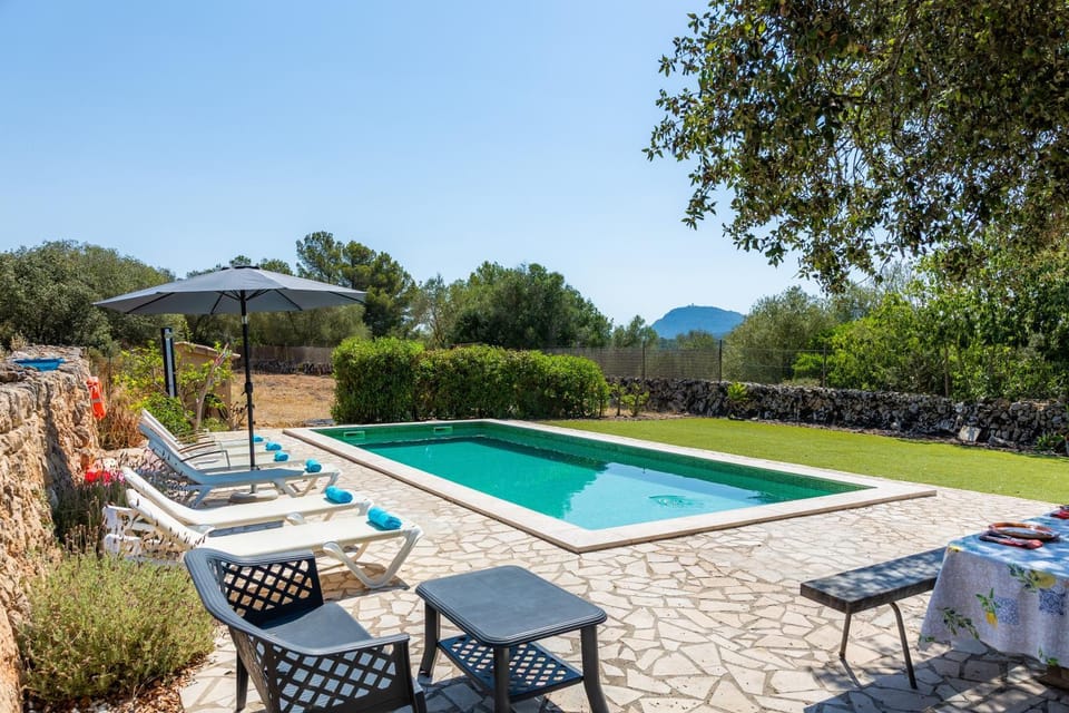 Property building, Living room, Swimming pool