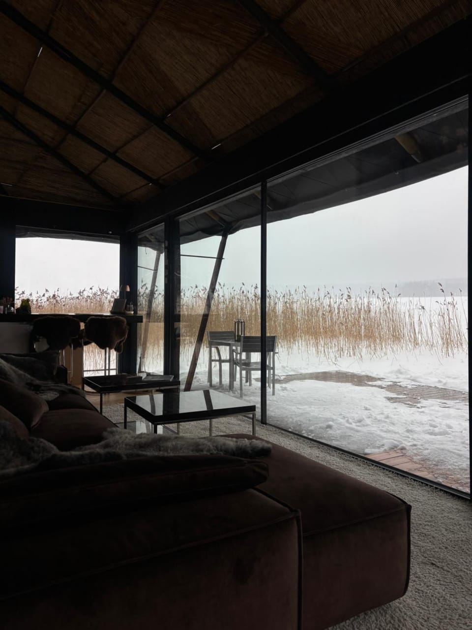 Seating area, Lake view