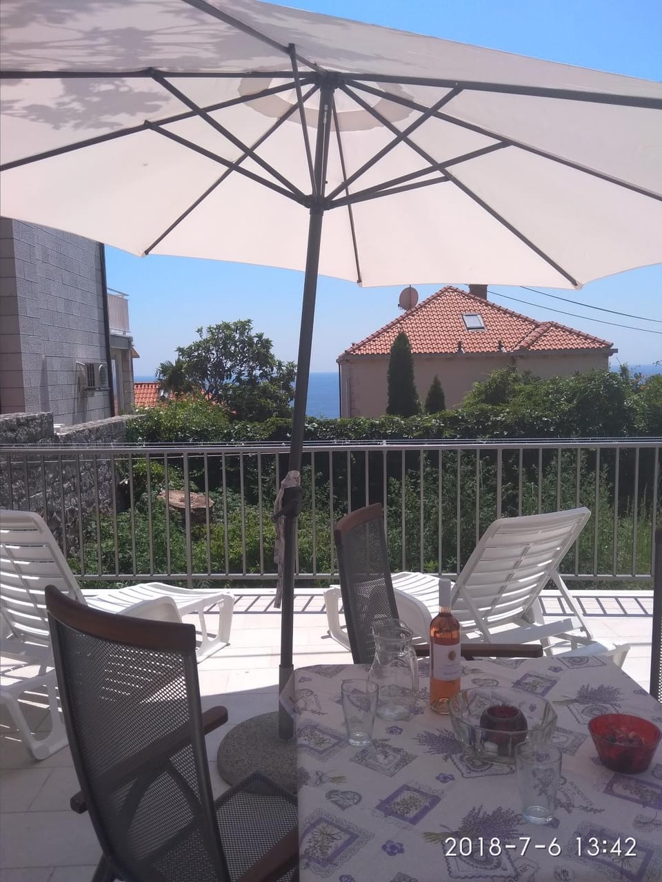 View (from property/room), Balcony/Terrace, Sea view