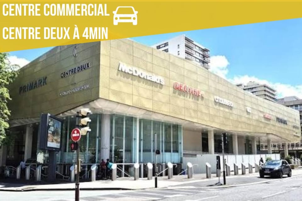 T2 Amérique Latine 2-4p - Climatisé - Centre ville St Étienne Apartment in Saint-Étienne