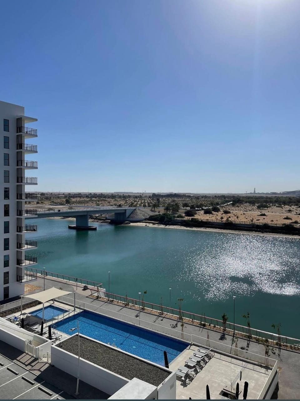 95 inch TV & Boho style apartment in Yas Island Apartment in Abu Dhabi