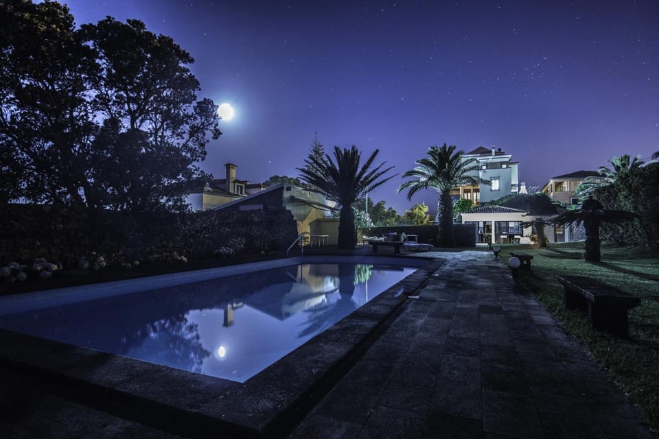 Facade/entrance, Night, Garden view, Swimming pool