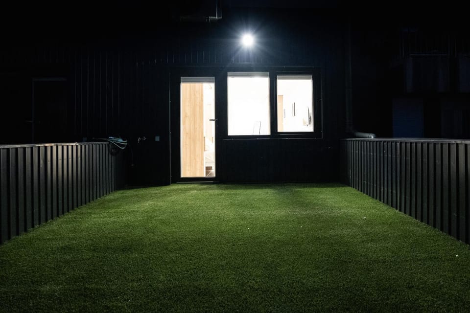 Night, Garden, Balcony/Terrace, Garden view