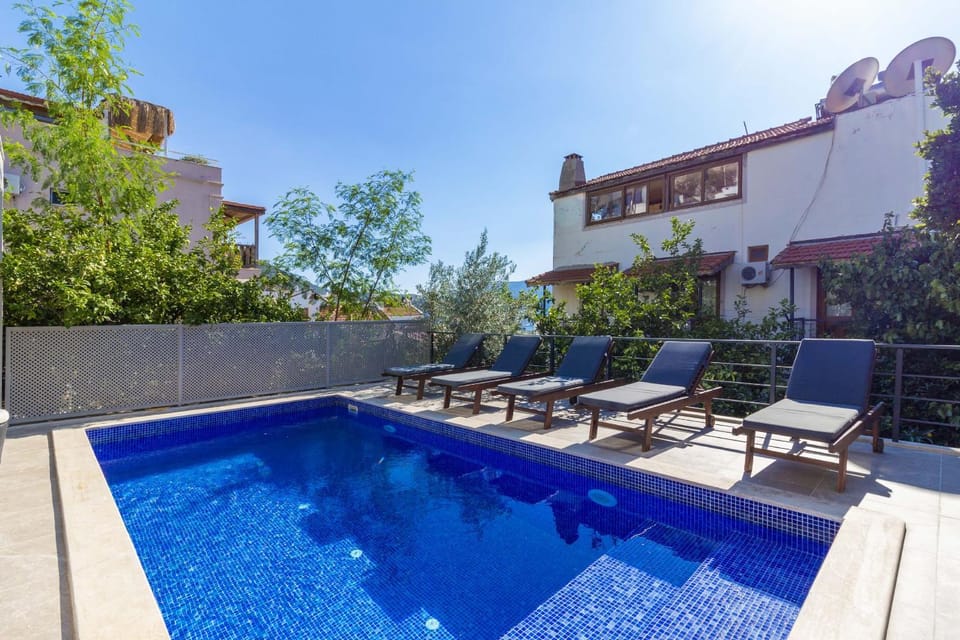 Patio, Day, Pool view, Swimming pool, sunbed