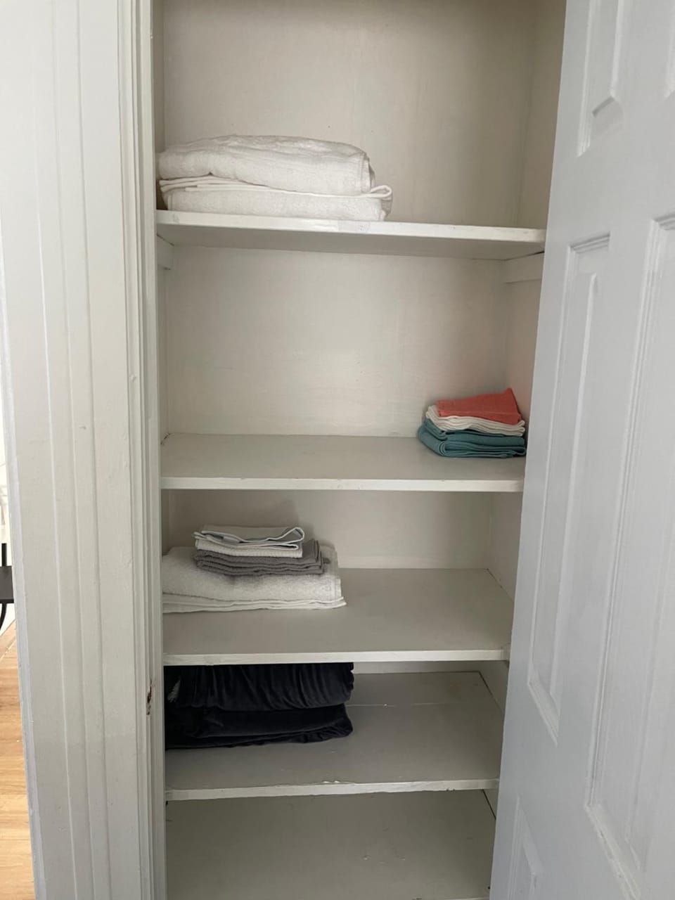 towels, wardrobe