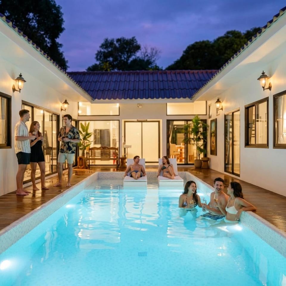 Property building, Swimming pool