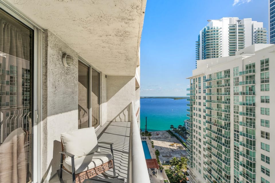 Balcony/Terrace, City view, Sea view