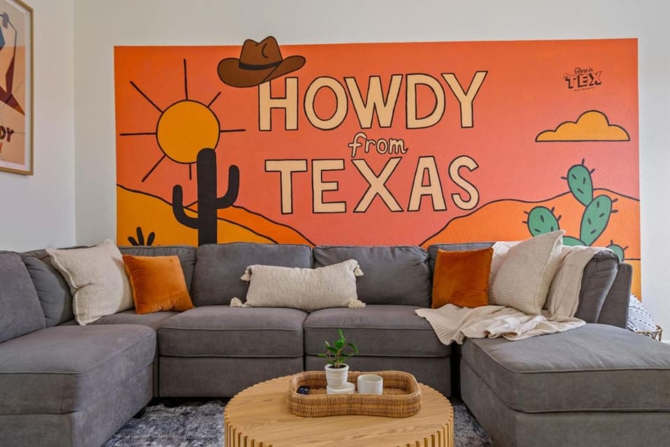 Texas-Style Retreat w Fire Pit, Grill & Ping-Pong House in Leander