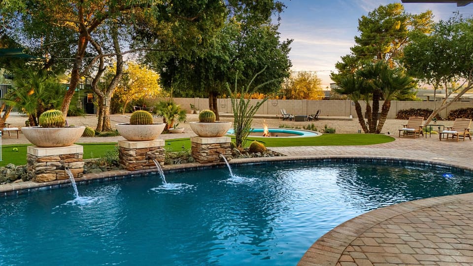 Pool view, Swimming pool