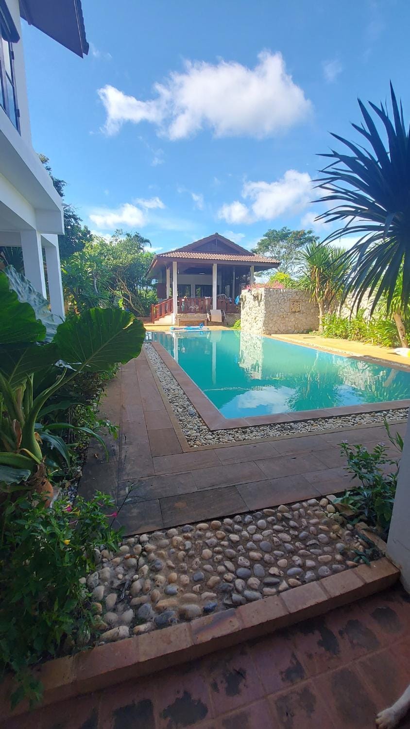 Property building, Pool view, Swimming pool