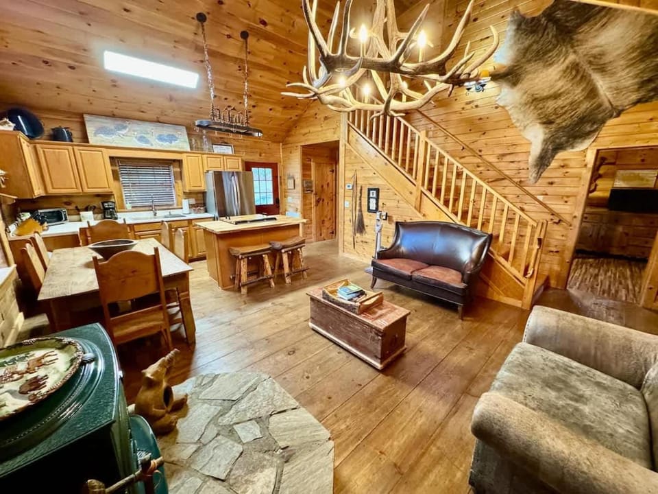 Lakefront Cabin with Private Dock & Mountain Views Cabin in Watauga Lake