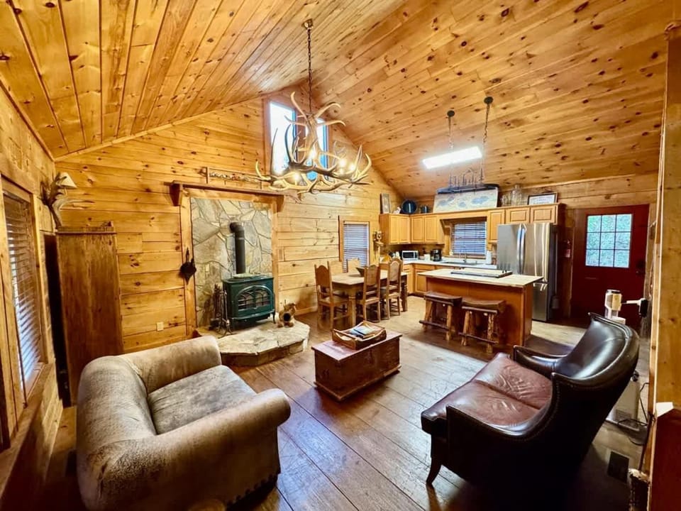 Lakefront Cabin with Private Dock & Mountain Views Cabin in Watauga Lake